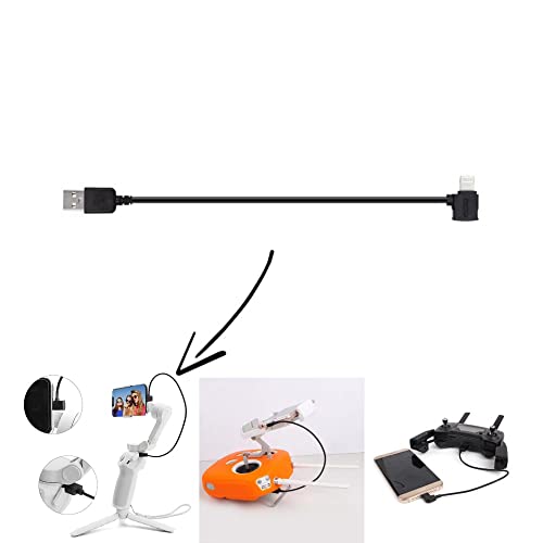 Fast Charging Data Cable for DJI OM 5, OM 4, Osmo 3 and Mavic Air (35cm)