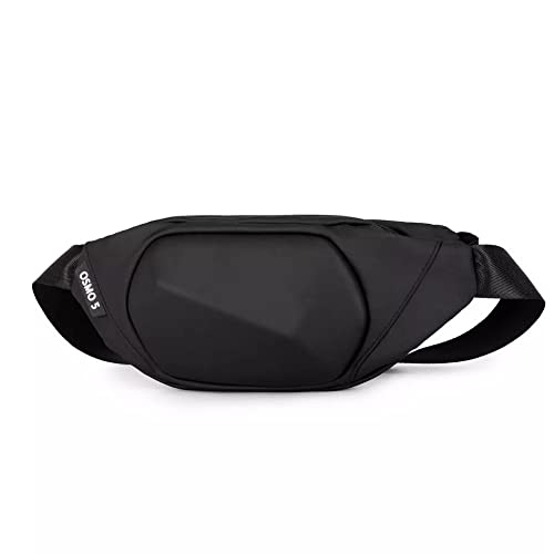 Multi-Purpose Stylish Waist Bag Fanny Pack For Men & Women Travel/ Trekking/ Sports/ Fashion Waterproof Also Compatible With Om 5/ Om 4 SE/ Osmo 3 and other Gimbals GetZget