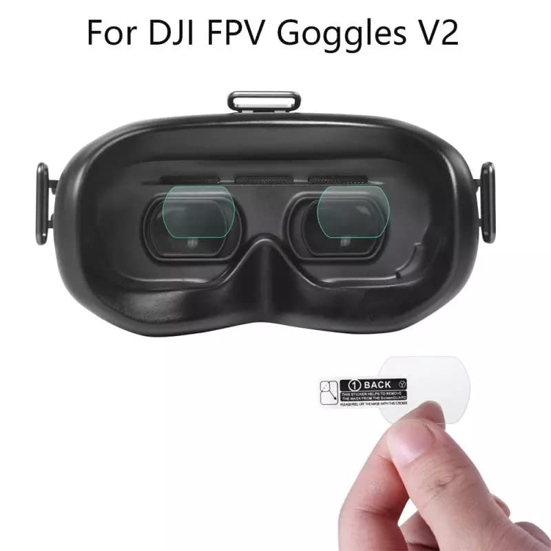 Tempered Glass Scratch Guard for DJI FPV Goggles V2 (view 7)