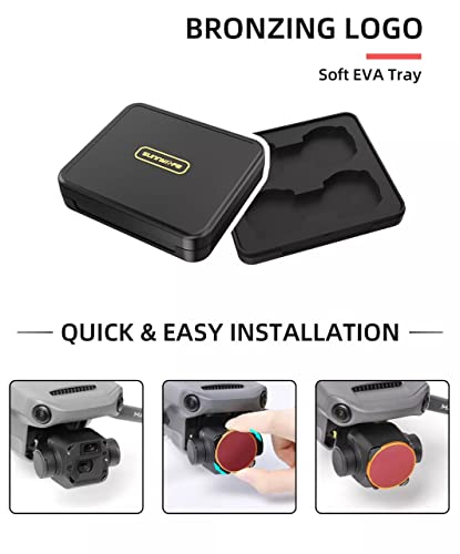 4 in 1 Filters Set For DJI Mavic 3 Gimbal Camera Nd Filters Accessories (4 in 1 Filters Set(NDPL)) GetZget