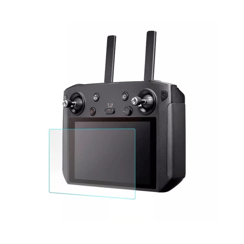 Tempered Glass Scratch Guard for DJI Smart RC and RC Pro Remote (Pack of 2)