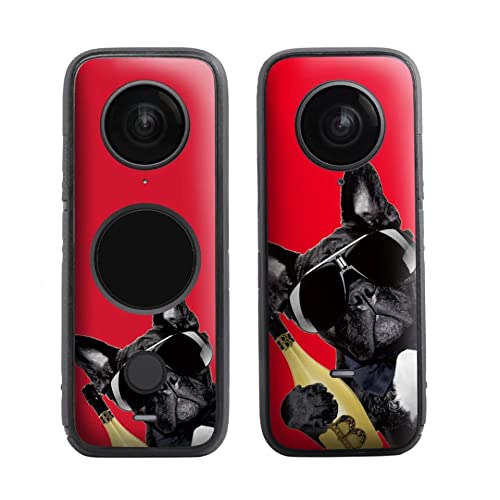 Sunnylife Stickers for insta360 One X2 Decals PVC Skin Combo Set 2 Different Skins in a Pack GetZget