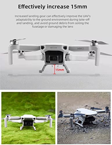 Height Extender For DJI Mavic Mini/Mini 2/ Mini SE Foldable Landing Gear Accessories (Folding Landing Gear) GetZget