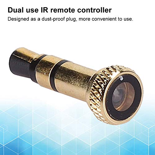 Mini Smartphone IR Remote Controller Adapter for ios Smart Phone Mini Infrared Universal Control All in One Air Conditioner/TV/DVD/STB (Jack for ios-Lightning) GetZget