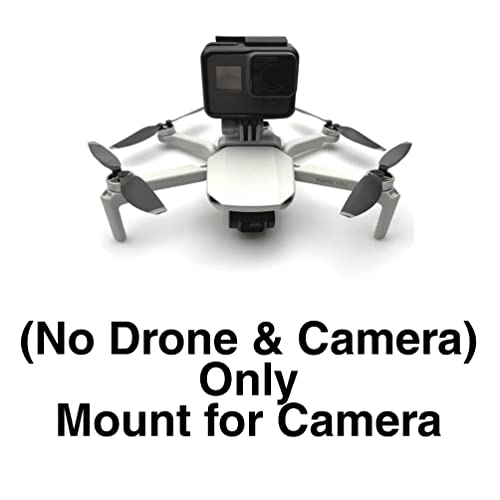 Action Camera Holder Mount for DJI Mavic Mini & DJI Mini 2 Drone 1/4 Screw for insta360.Osmo Action Camera for GoPro 9/8/7/05 Accessories GetZget