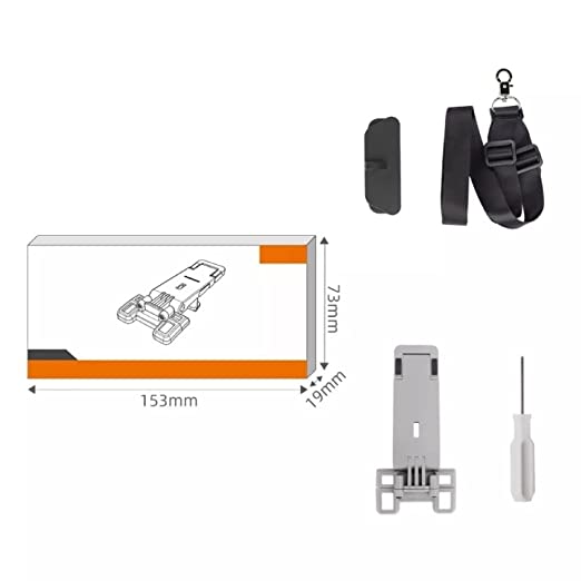 Foldable Tablet Holder with Lanyard for DJI RC-N1/N2/N3 Remote Controllers (view 2)