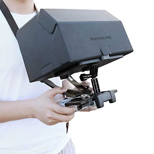 Tablet/iPad Holder with Sun Hood 2 in 1 For DJI Remote Controller