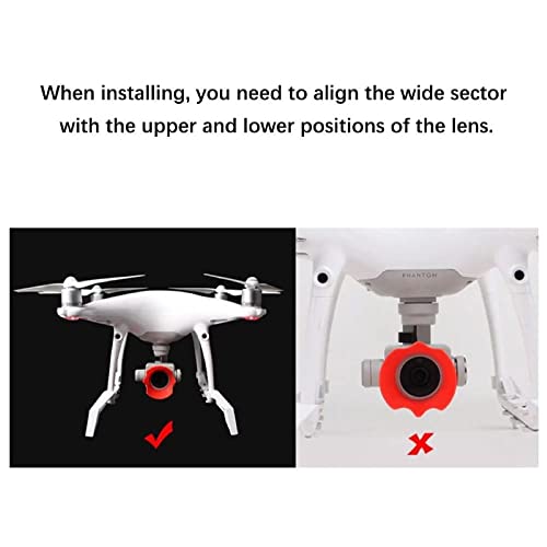 Lens Hood & Sun Hood Sunshade For DJI Phantom 4 Pro/Pro Plus/Phantom 4 Advance