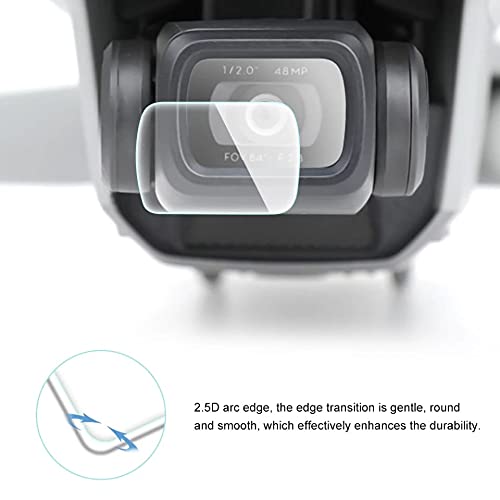 Gimbal Camera Tempered Glass for DJI Mavic Air 2 Drone Anti-Scratch Screen Protector(2 Piece) GetZget