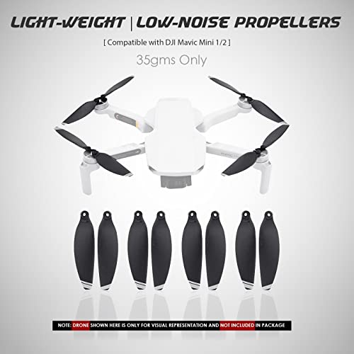 DJI Mavic Mini Propellers, Light-Weight and Low-Noise Props (Full Set) GetZget