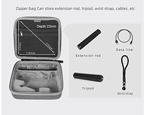Carrying case for Om 4 Protective Bag for DJI Om 4/ Om 4 SE/Osmo 3 Mobile Gimbal and Accessories GetZget