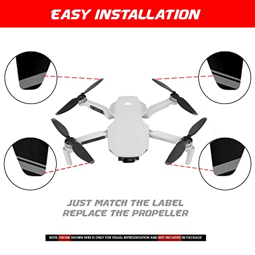 DJI Mavic Mini Propellers, Light-Weight and Low-Noise Props (Full Set) GetZget