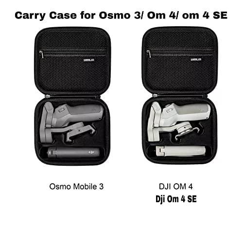 Carrying case for Om 4 for DJI Om 4/ Om 4 SE/DJI Osmo 3 Bag and Accessories Gimbal Carry case GetZget