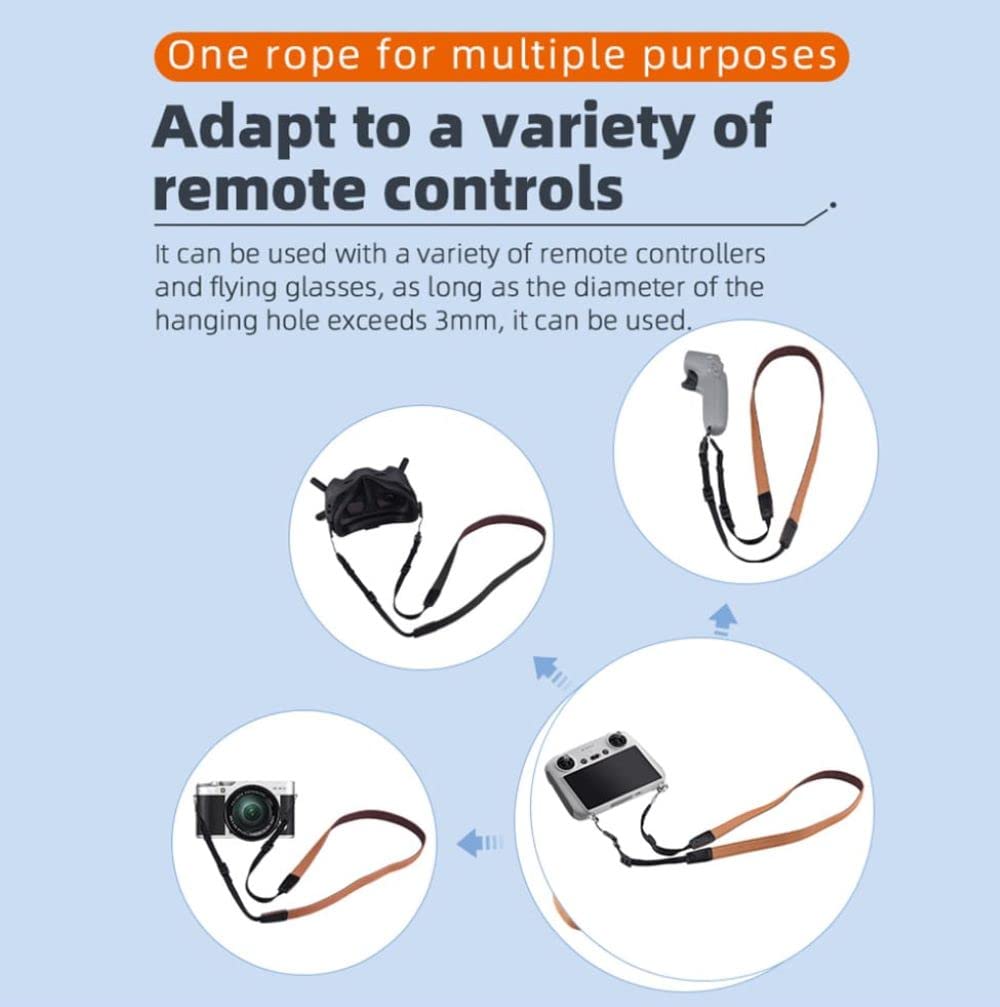 Neck Strap for DJI Mini 3 Pro/ Air 2/ Air 2S/ Mavic 2 Pro/ Mavic 3 & Classic Smart Rc Remote Controller Lanyard GetZget