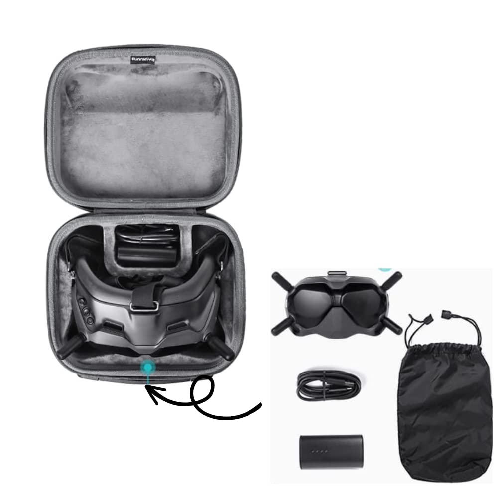 Google Case for DJI Avata/FPV Google V2 Mini Travel Carrying Bag GetZget