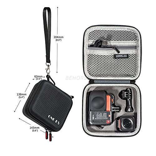 Bag for Insta360 One R/ RS (Twin Edition) Action Camera Protective Hand Carry Travel case Accessories
