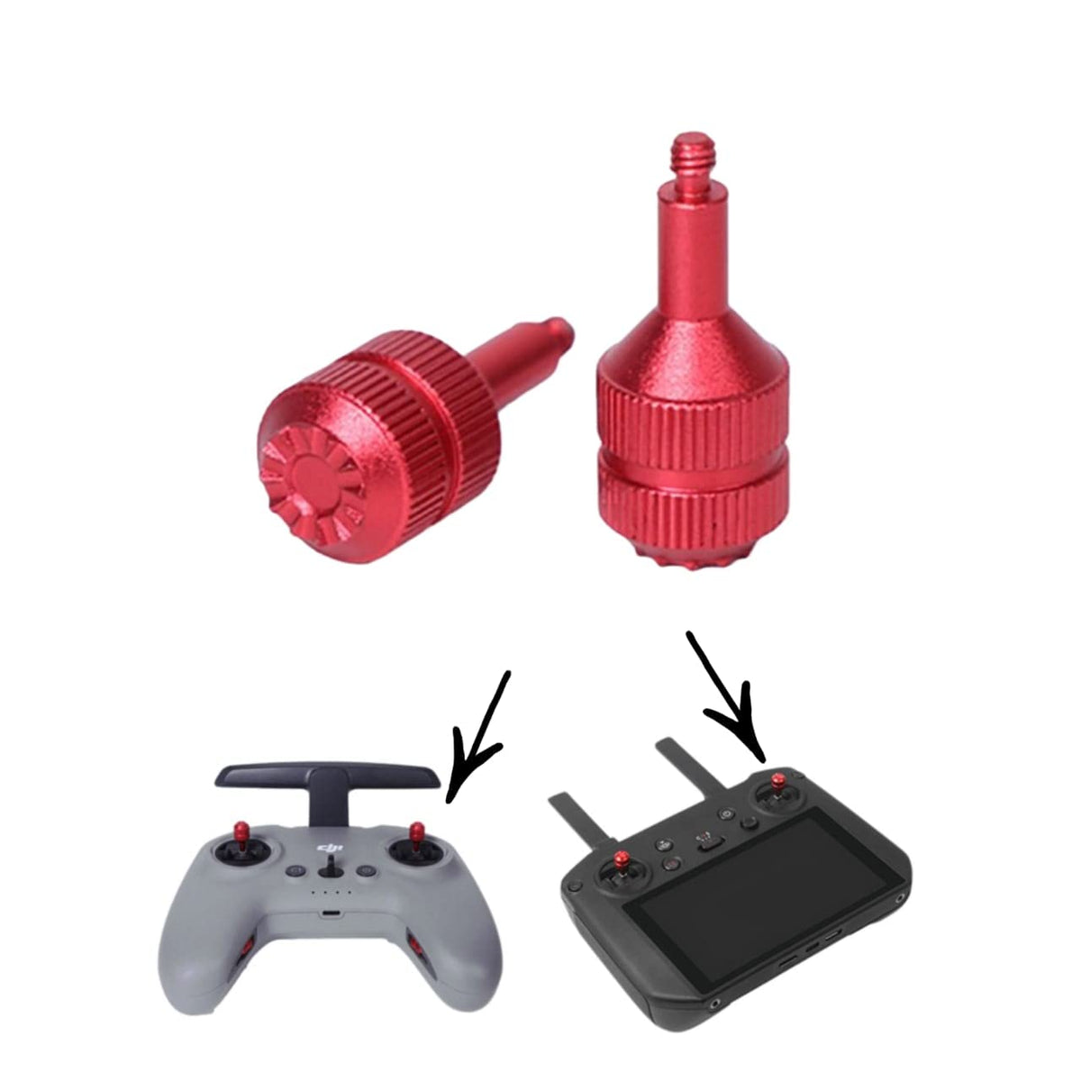 Thumb Rocker Joysticks for DJI FPV, Avata, Avata 2 and RC Pro (view 9)
