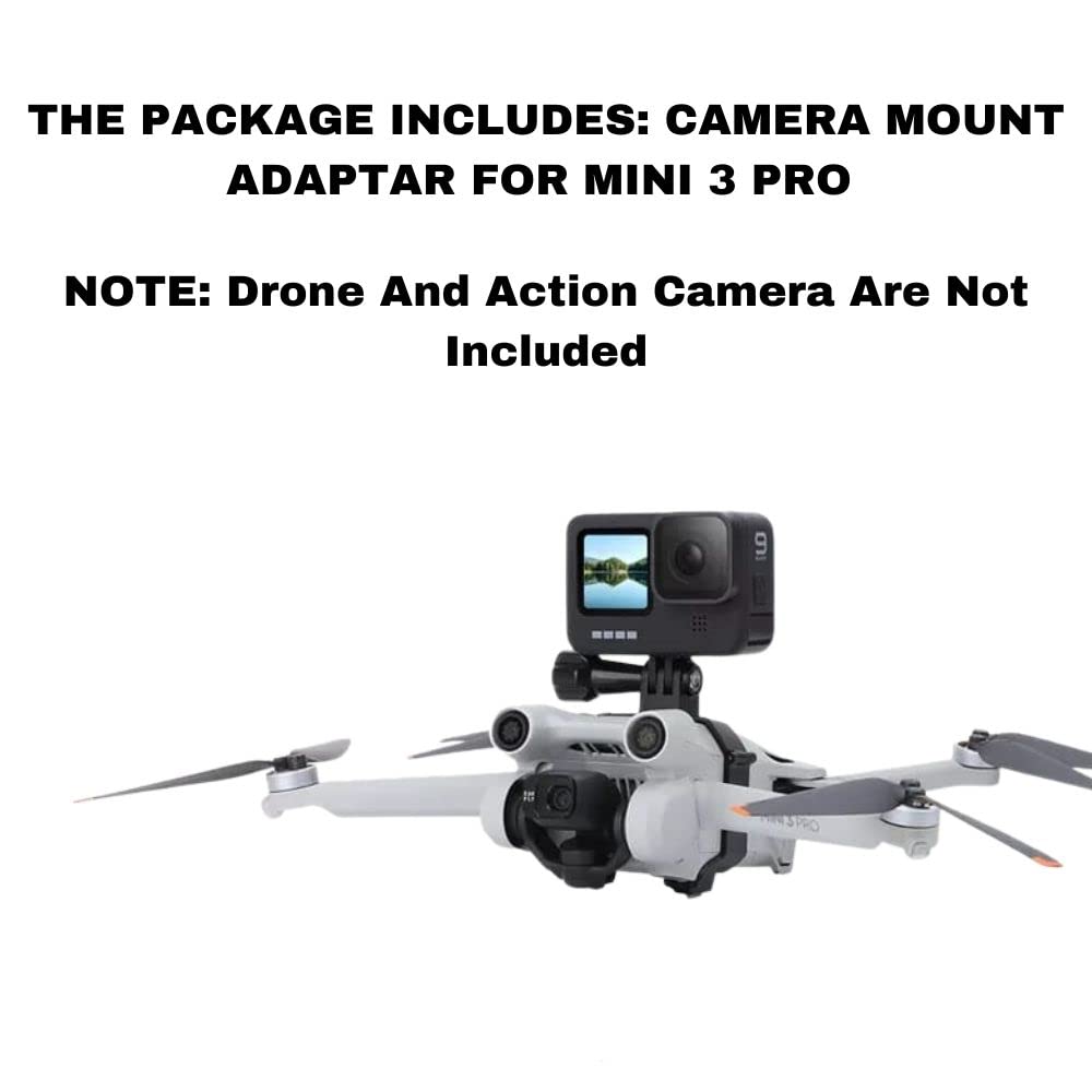 Camera Holder for DJI Mini 3 Pro Gopro/ Insta360/ Action Camera GetZget