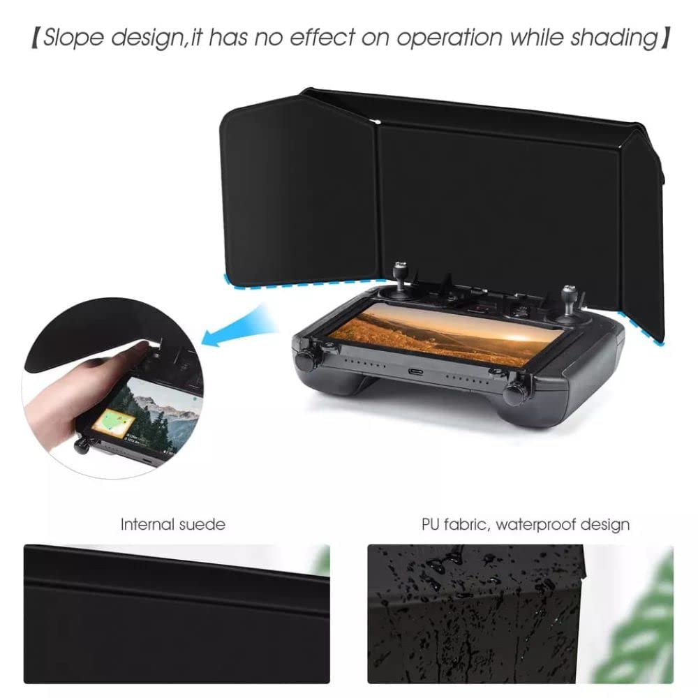 Foldable Sunshade Sunhood For DJI Smart Controller of DJI Mavic 2 pro, Mavic Air 2s, Mavic Air 2 Smart RC GetZget