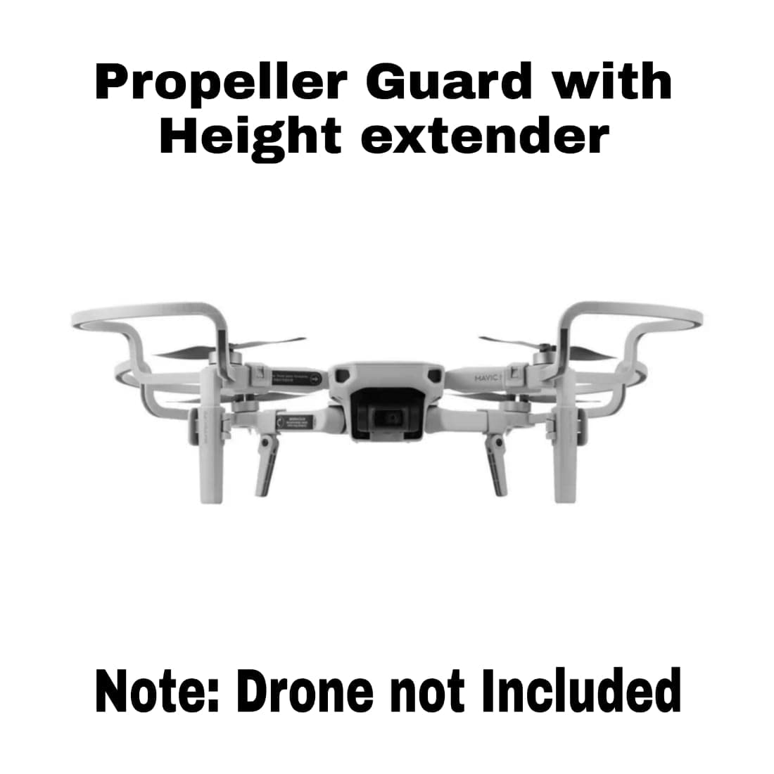 Props Guard For DJI Mavic Mini/Mini 2/ Mini SE Propeller Guard with Height Extender Built-in GetZget