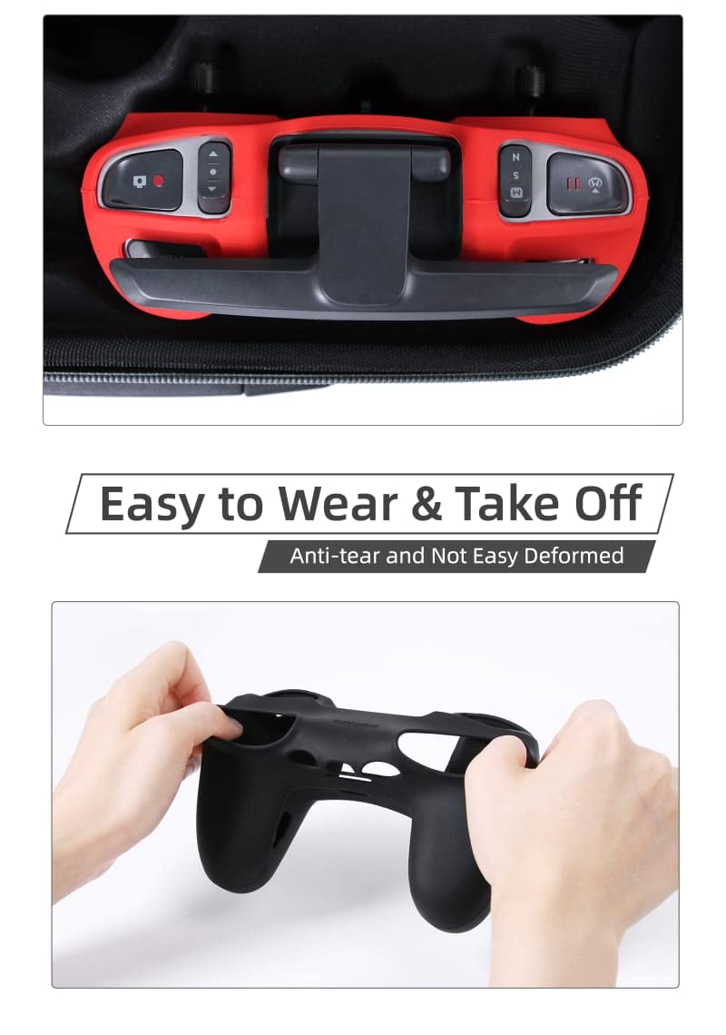 Silicone Cover for DJI FPV/DJI Avata Remote Controller-2, Scratchproof/ Dustproof Protective Cover