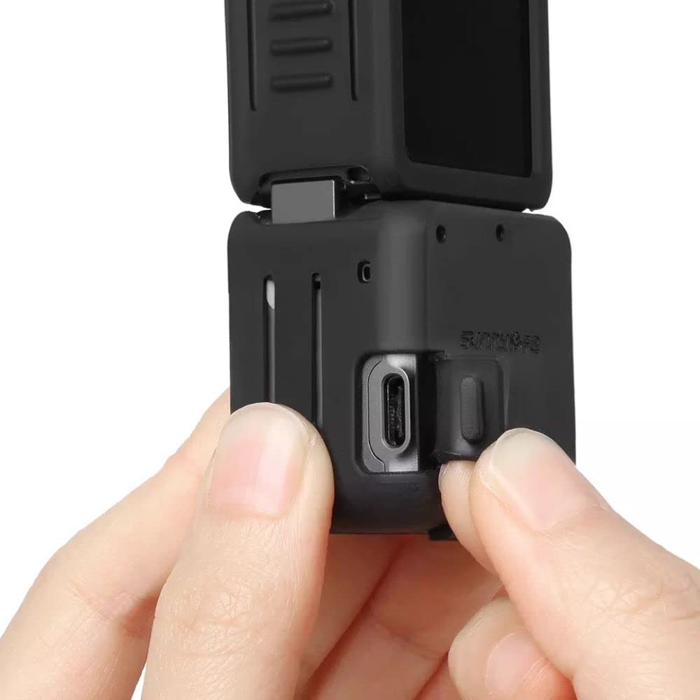 Silicone Cover Case for DJI Action 2 Camera Protective Dust/Scratch Proof Accessories GetZget