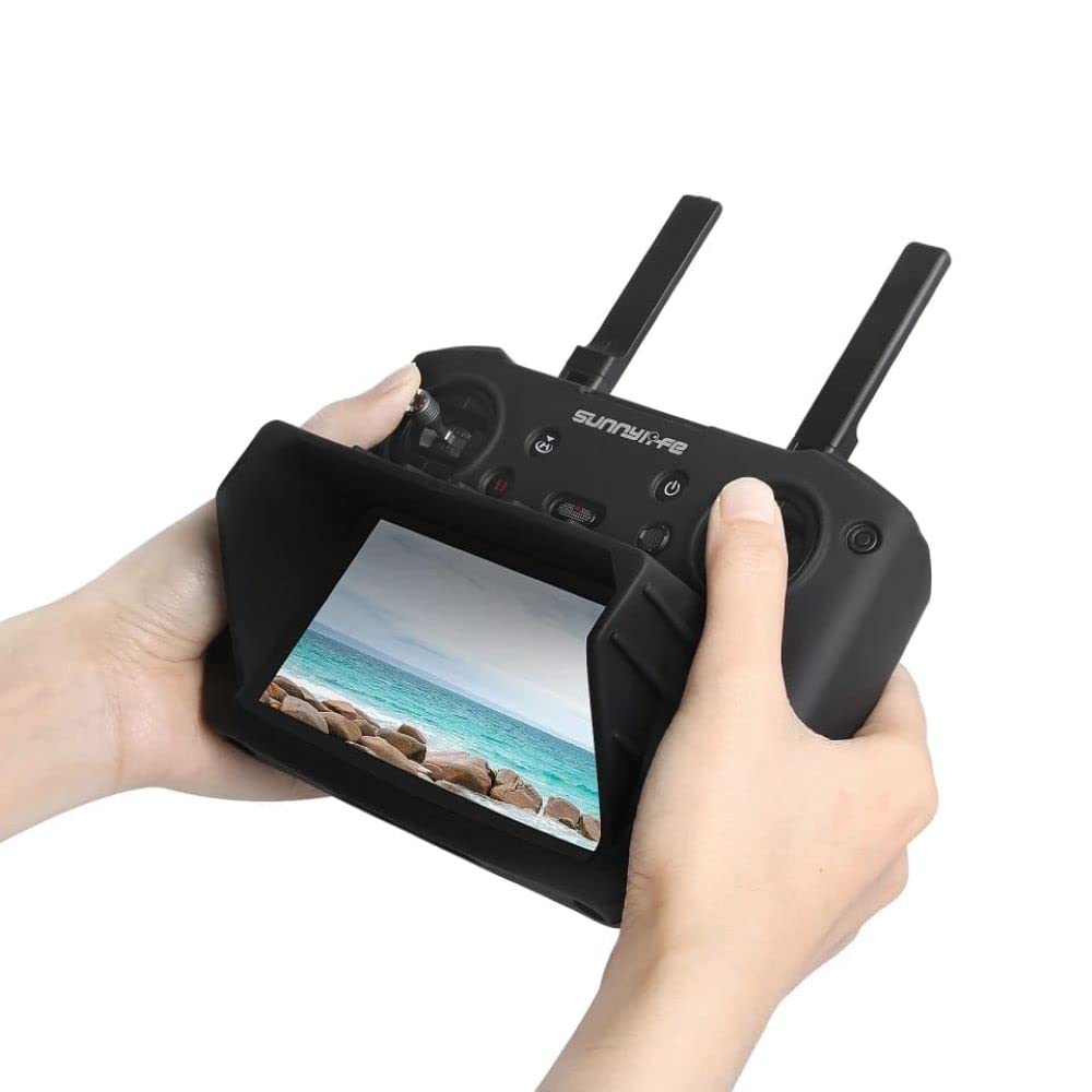 Sunnylife Silicone Cover with Sunshade Hood Compatible with DJI Smart Controller RC pro for DJI Mavic 3 GetZget