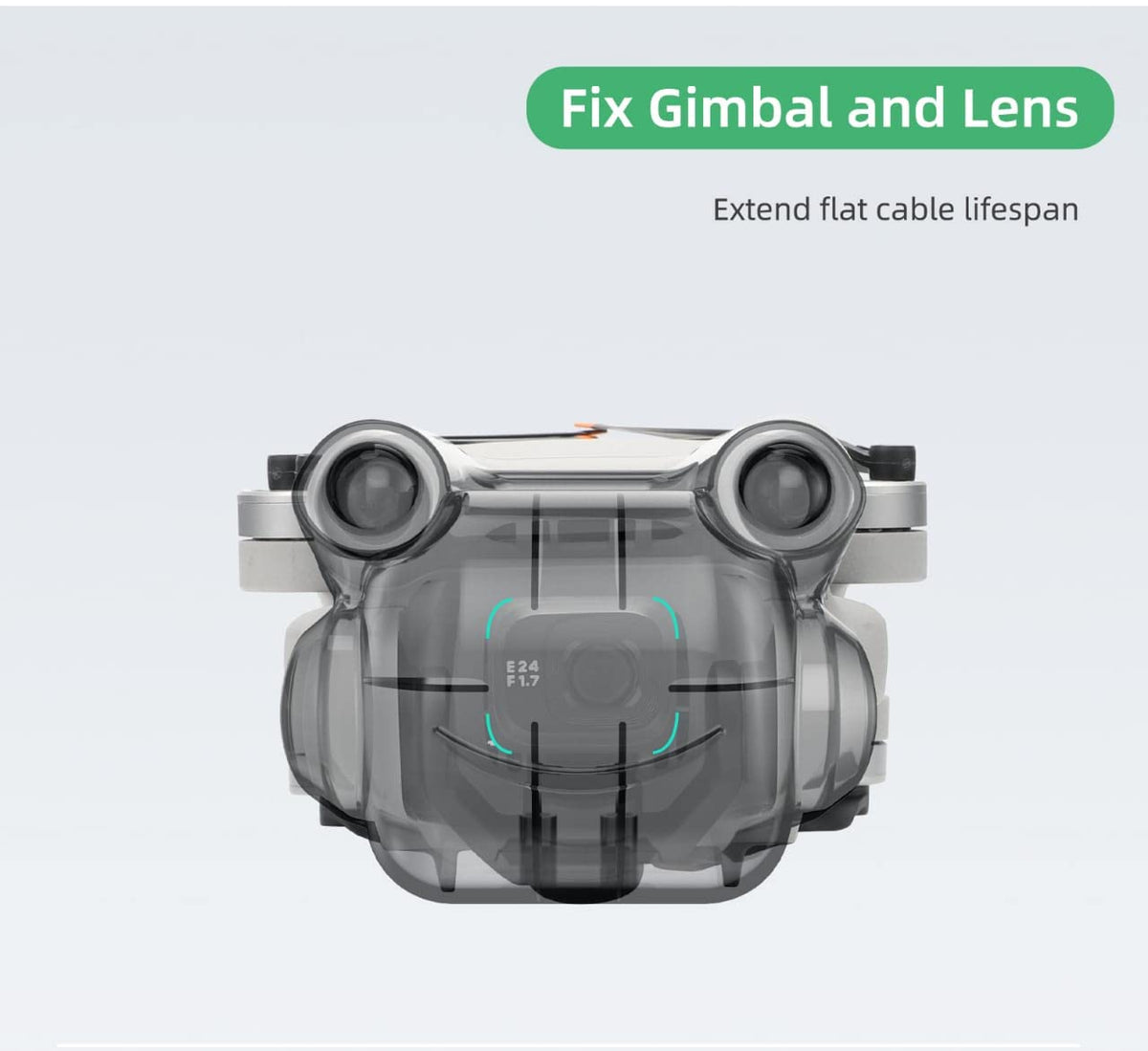 Gimbal Cover Cap for DJI Mini 3 Pro (Frog Style) (view 2)