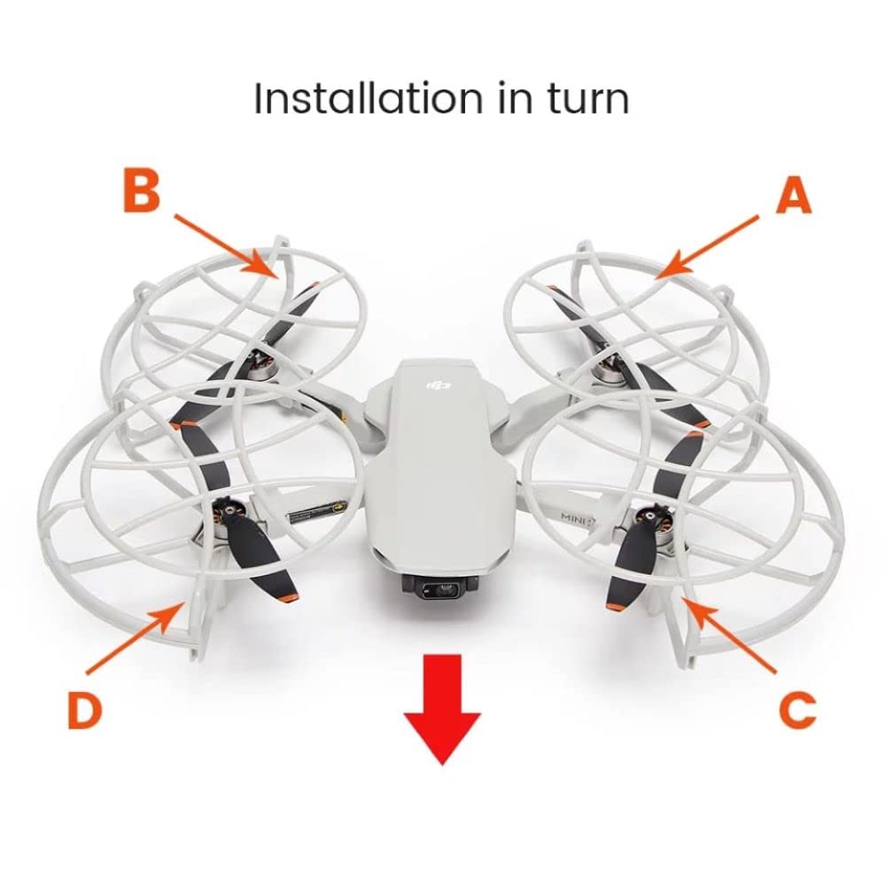 Upgraded Propeller Guard For DJI Mavic Mini/Mini SE/Mini 2 Accessories Fans Protective Guard GetZget