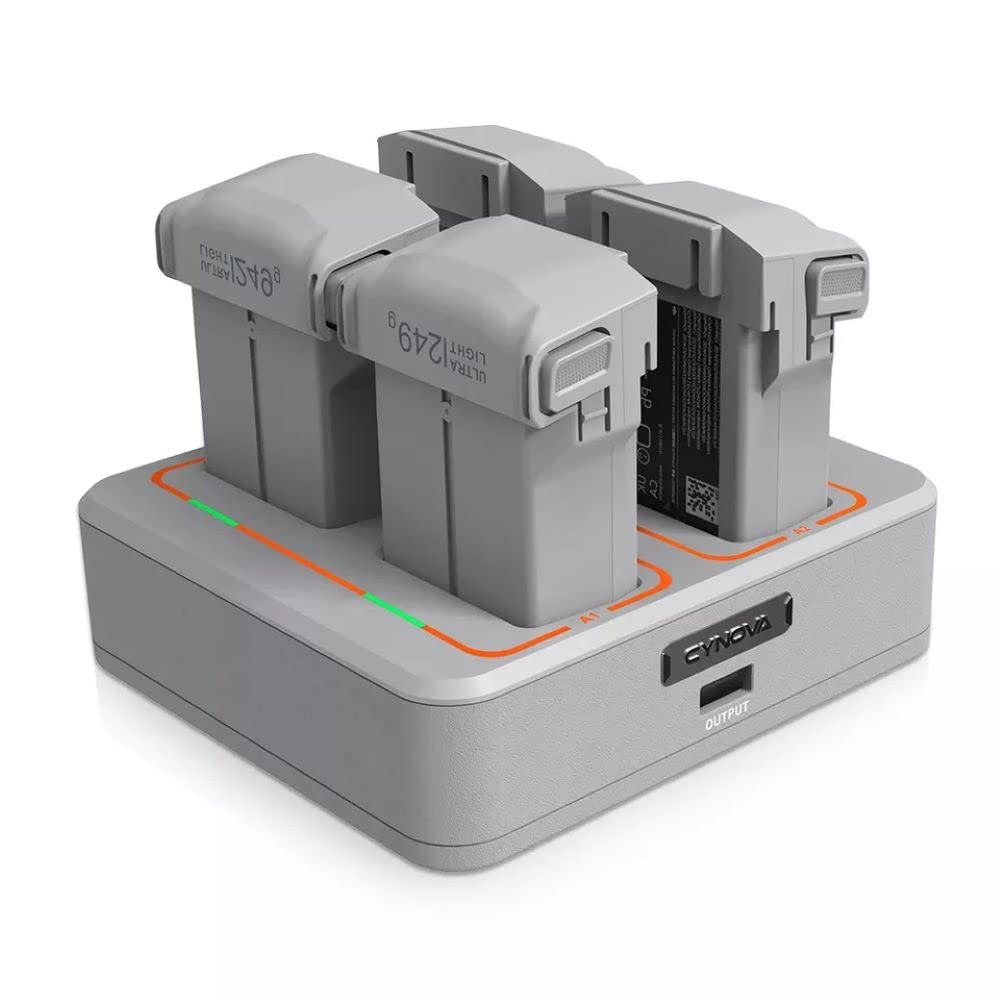 4 in 1 Two Way Charger for DJI Mini 3 Pro Charging Hub GetZget