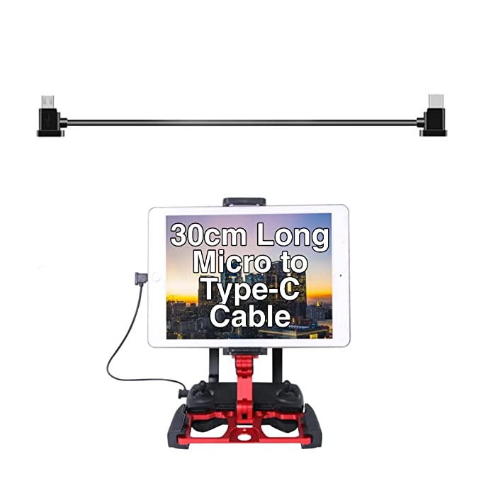 Data Cable for DJI Mavic Mini/Mavic 2 Pro/Mavic Pro/Mavic Air/Spark Remote Control Cable 30 CM GetZget