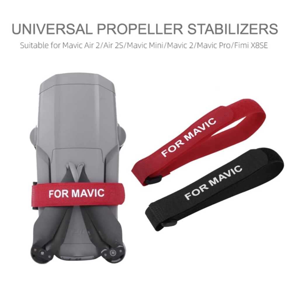 2pcs Propeller Velcro Fixing Strap For DJI Drone Propellers Holder GetZget