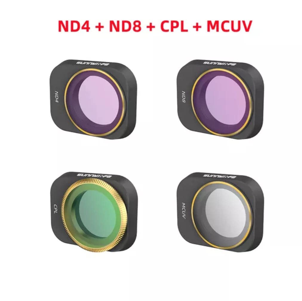 4-in-1 Filter Set for DJI Mini 3 Pro (MCUV, CPL, ND4, ND8) (view 2)