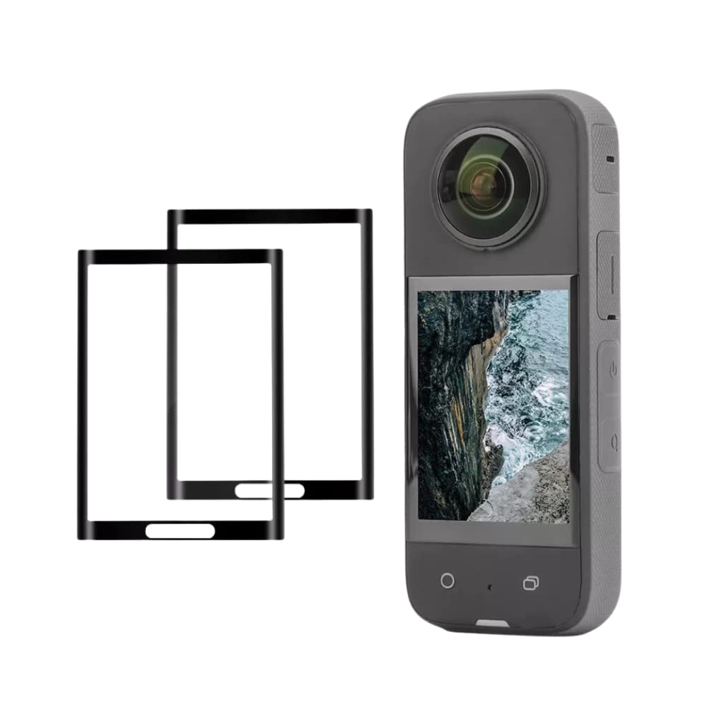 Tempered Glass Screen Protector for Insta360 One X3 (Pack of 2)