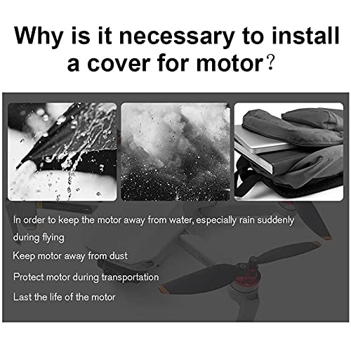 Motor Cover Cap For DJI Mavic Mini 2/Mini SE Drone Dustproof/ Waterproof