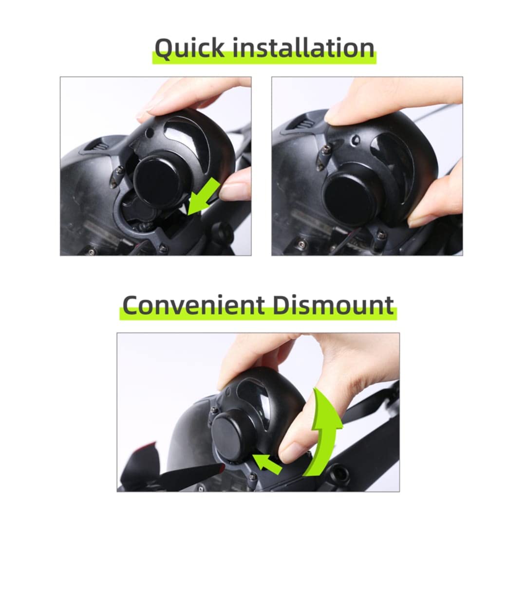 Gimbal Lock Cover Cap for DJI FPV (view 3)