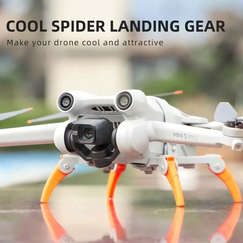 Height Extender For DJI Mini 3 Pro Spider Landing Gear Foldable Accessories GetZget