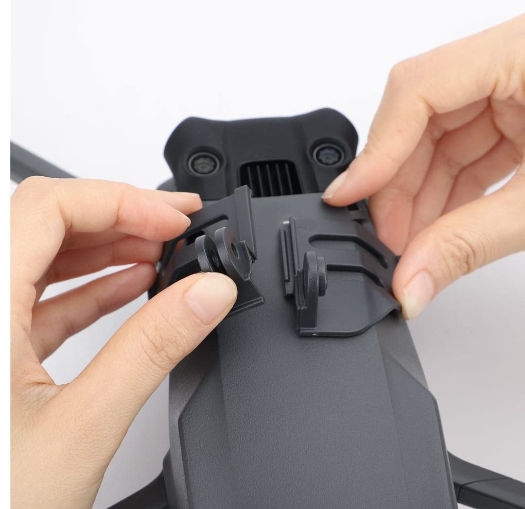 Action Camera Holder Mount For DJI Mavic 3 Accessories Mount for Gopro/ Insta360 One R/ One X2, DJI Osmo Action/ Action 2 Cameras GetZget