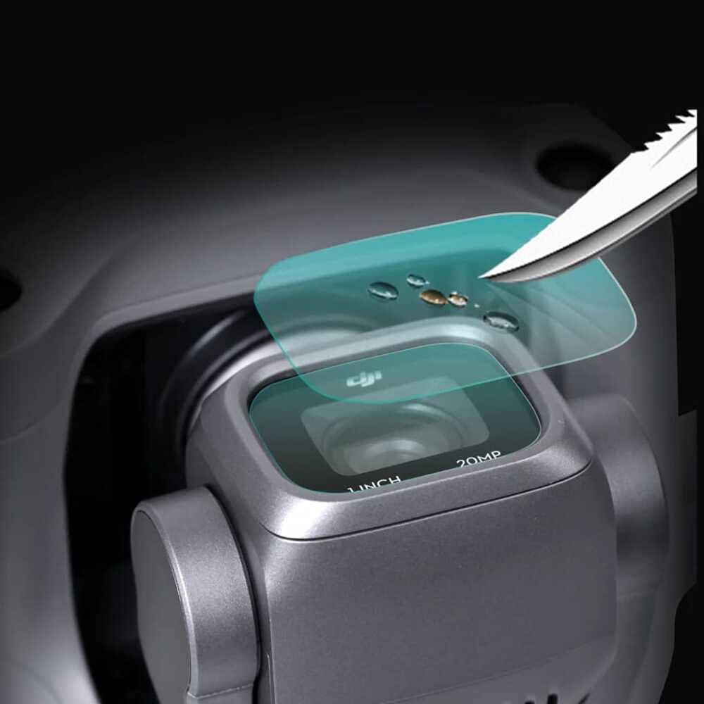 Scratch-Proof Tempered Glass for DJI Air 2S Gimbal Lens (2 Pieces) (view 2)