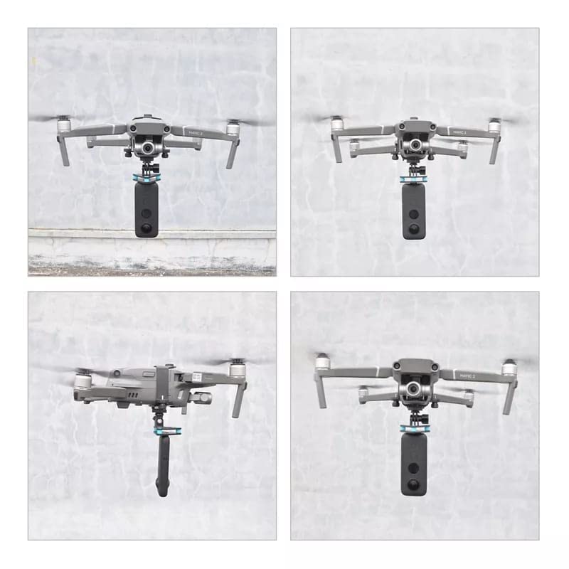 Multifunctional Camera Mount For DJI Mavic 2 Pro/ Zoom for Action Camera Mounting for Gopro Hero, DJI Osmo Action, Insta360 One X2 Accessories GetZget