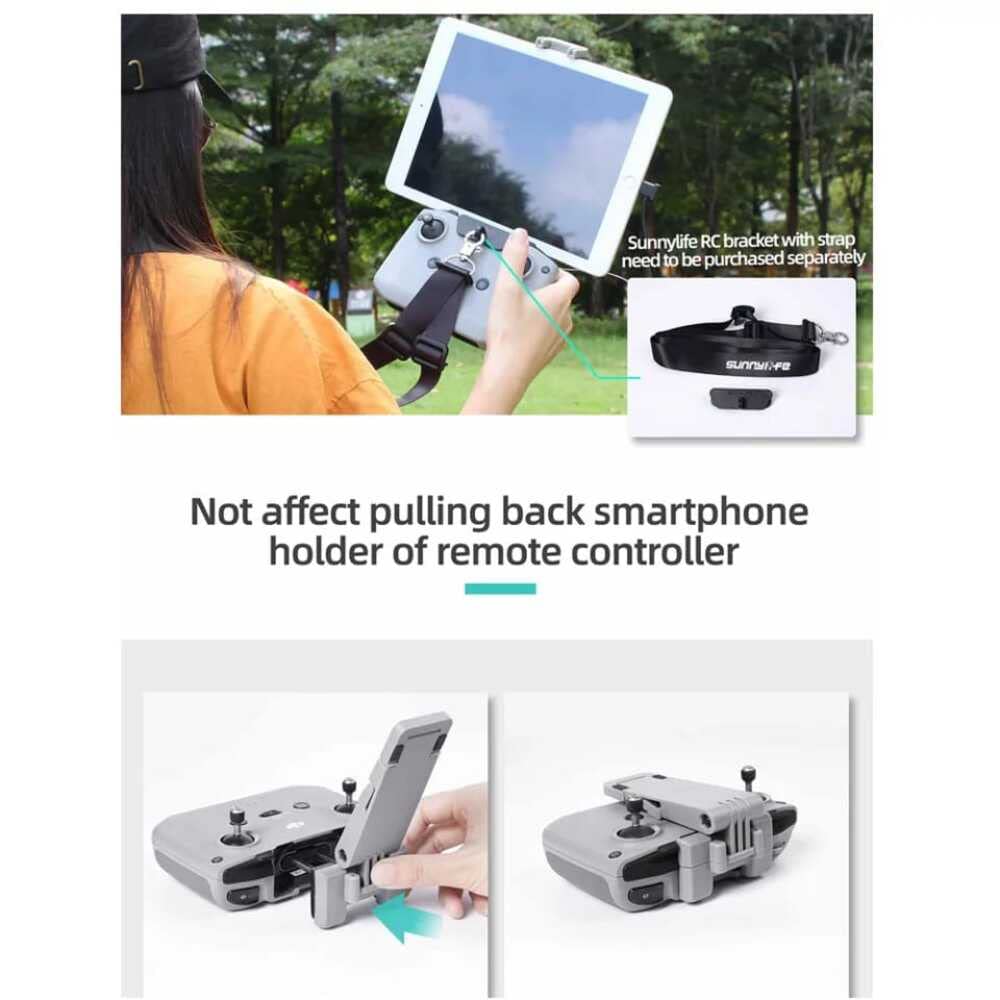 Foldable Tablet, iPad Holder for DJI Flip /Neo /Mini 2/3/3Pro Air 2/2S/ Mavic 3  N1RC/ N3RC Remote Controller