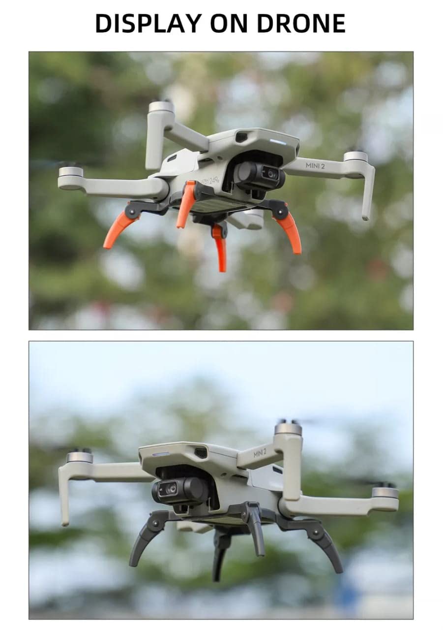 Height Extender For DJI Mavic Mini/Mini 2/ Mini SE Spider Landing Gear Foldable Accessories GetZget