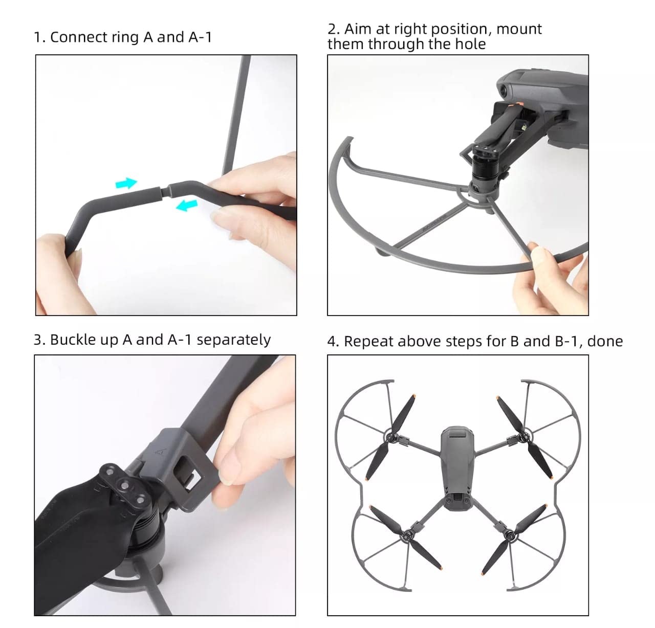 Propeller Guard For DJI Mavic 3 Propeller Guard Accessories(Prop Guard Type 1) GetZget