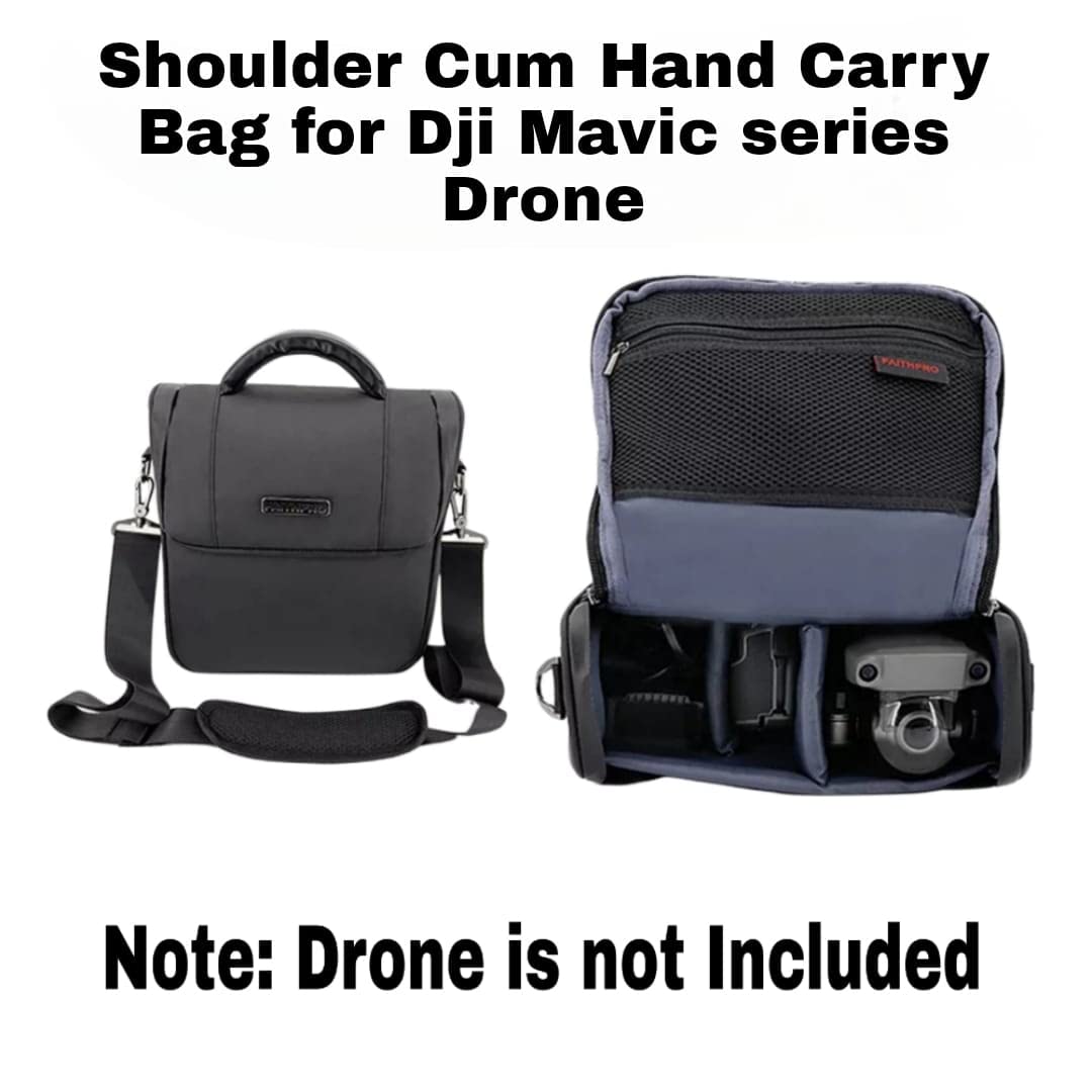 Carrying Case Bag For DJI Mavic Air/ DJI Mavic Pro/ DJI Mavic 2 Pro/ Zoom/ DJI Mavic Mini Protective Soft Compact Carry Case Shoulder Bag GetZget