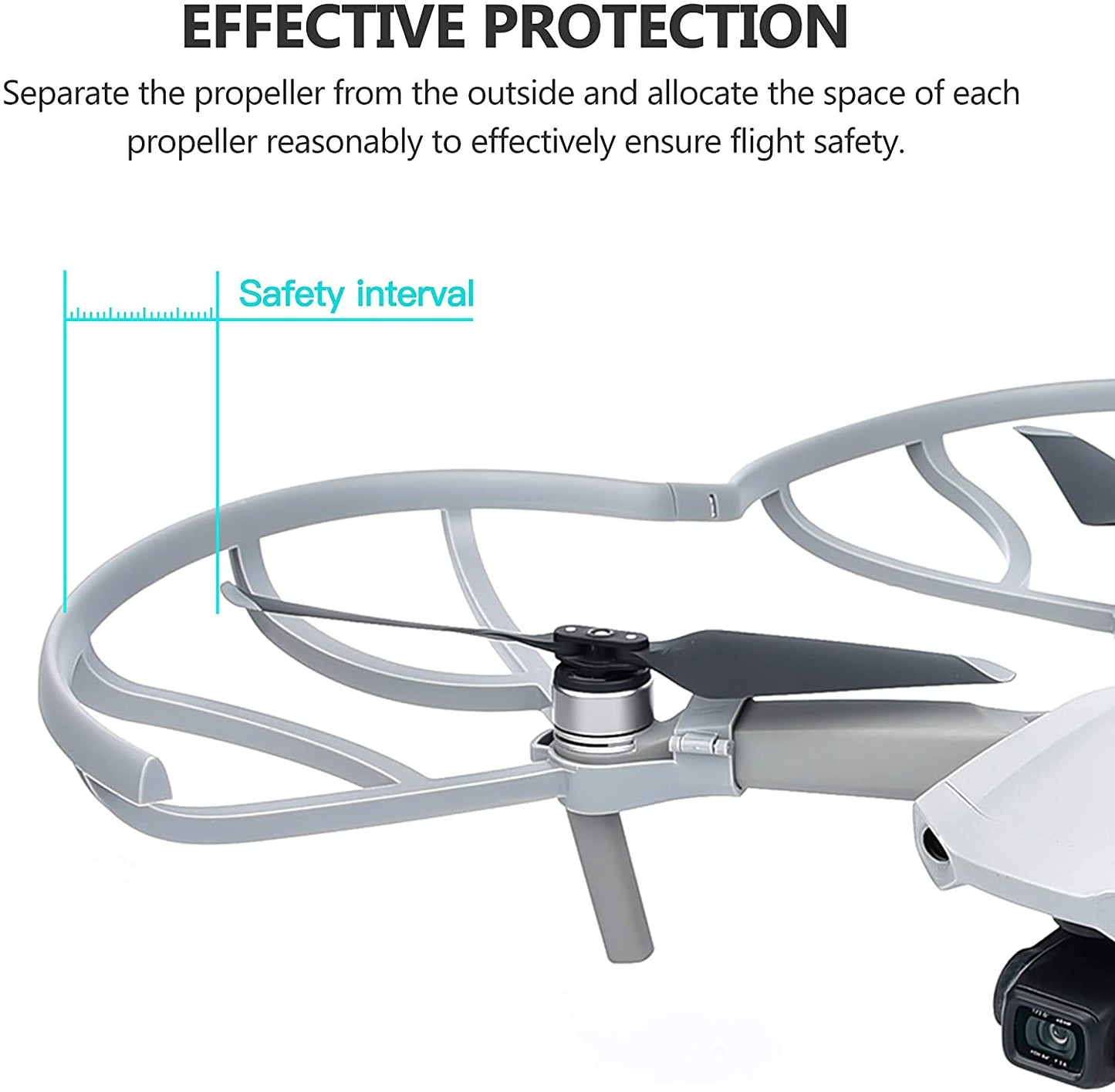 Propeller Guard Quick Release Removable Propellers Protector for DJI Air 2S / Mavic Air 2 Accessories GetZget