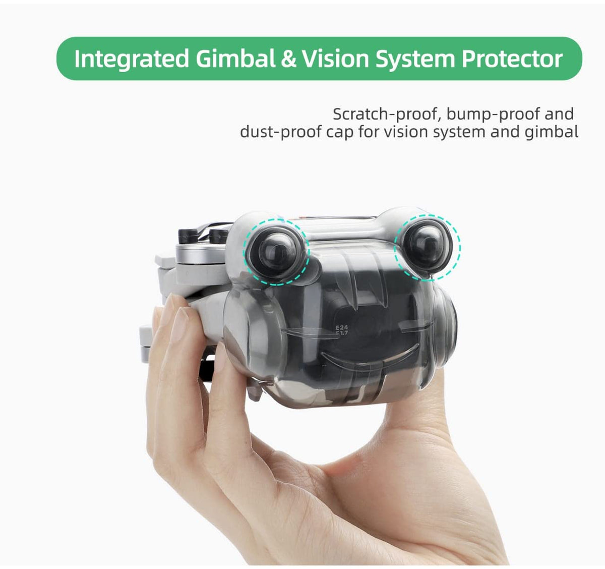 Gimbal Cover Cap for DJI Mini 3 Pro (Frog Style) (view 7)