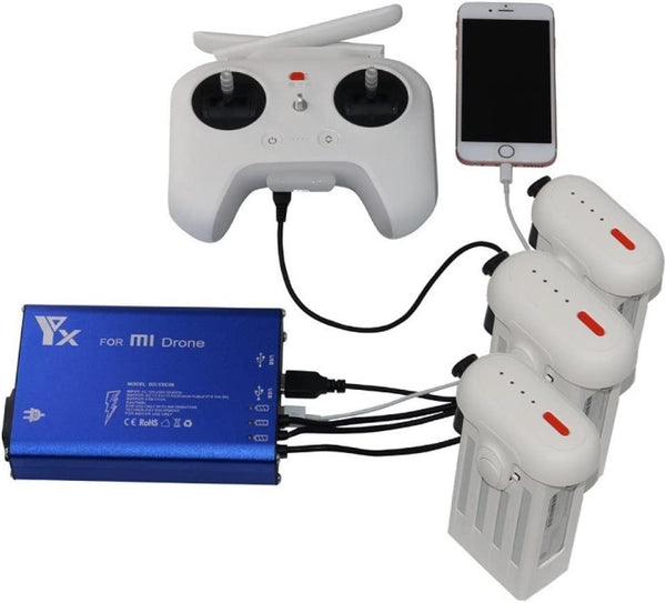 Multi-Battery Rapid Balance Charger for Mi 4K Drone