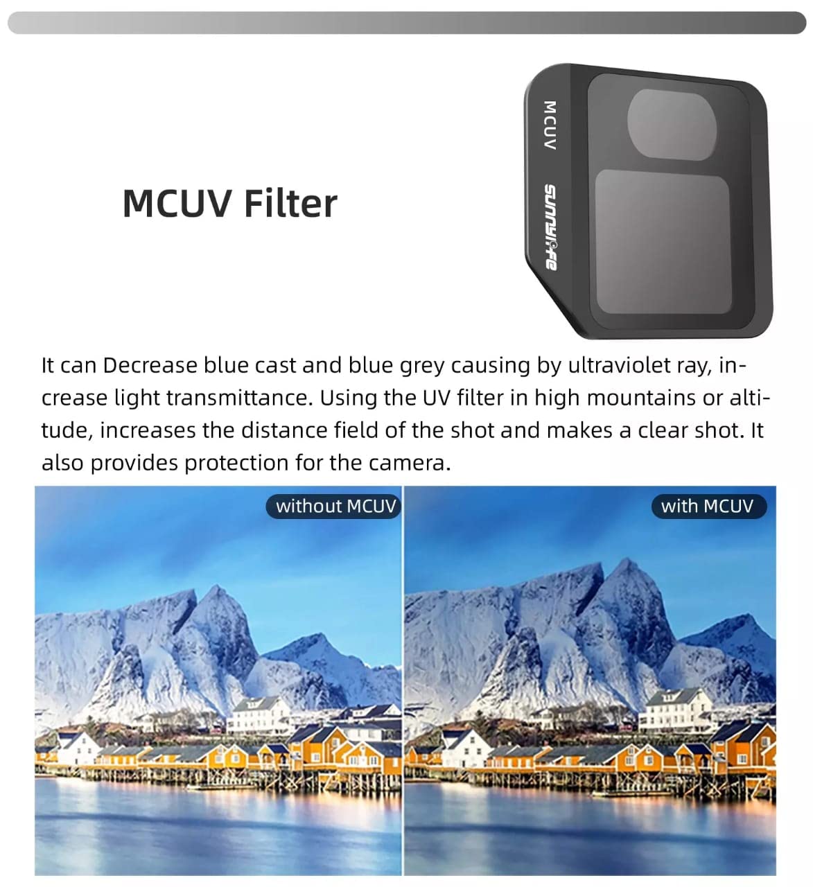 6 in 1 Filters Set For DJI Mavic 3 Gimbal Camera Nd Filters Accessories GetZget
