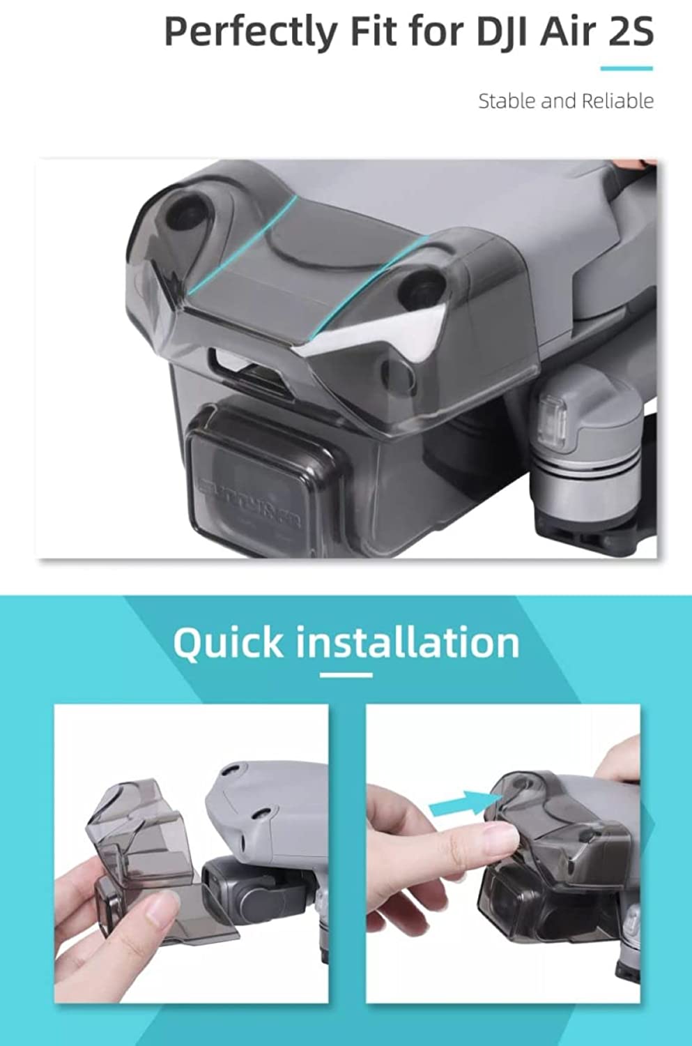 Gimbal Cover Cap For DJI Mavic Air 2S Lens Protective Cover Accessories GetZget