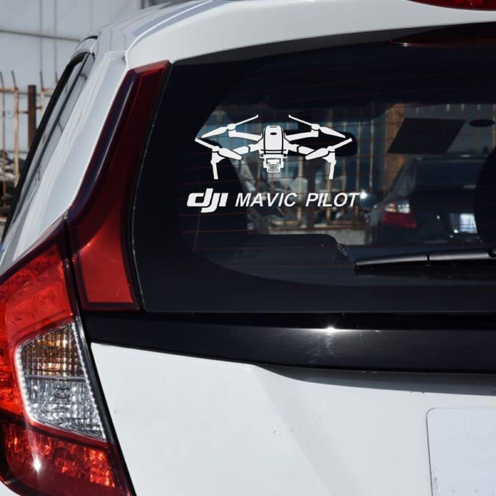 Drone Stickers for Car Glass Or Body DJI Mavic Pilot Waterproof Sticker Accessories GetZget